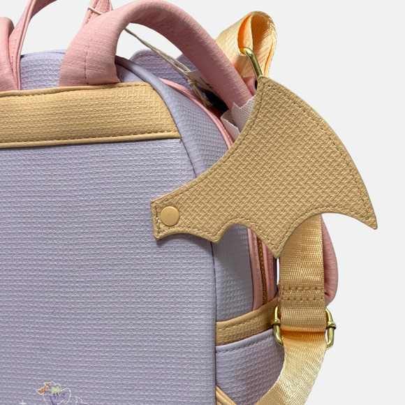 DISNEY PARKS x Loungefly Figment Mini Backpack NWT Pastel Collection EPCOT RARE - Picture 9 of 11